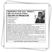 Franca Nasi: gelato ai pistacchi